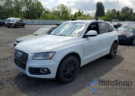 2013 Audi Q5 Premium Hybrid из США, поврежденный, VIN WA1C8AFP8DA049425